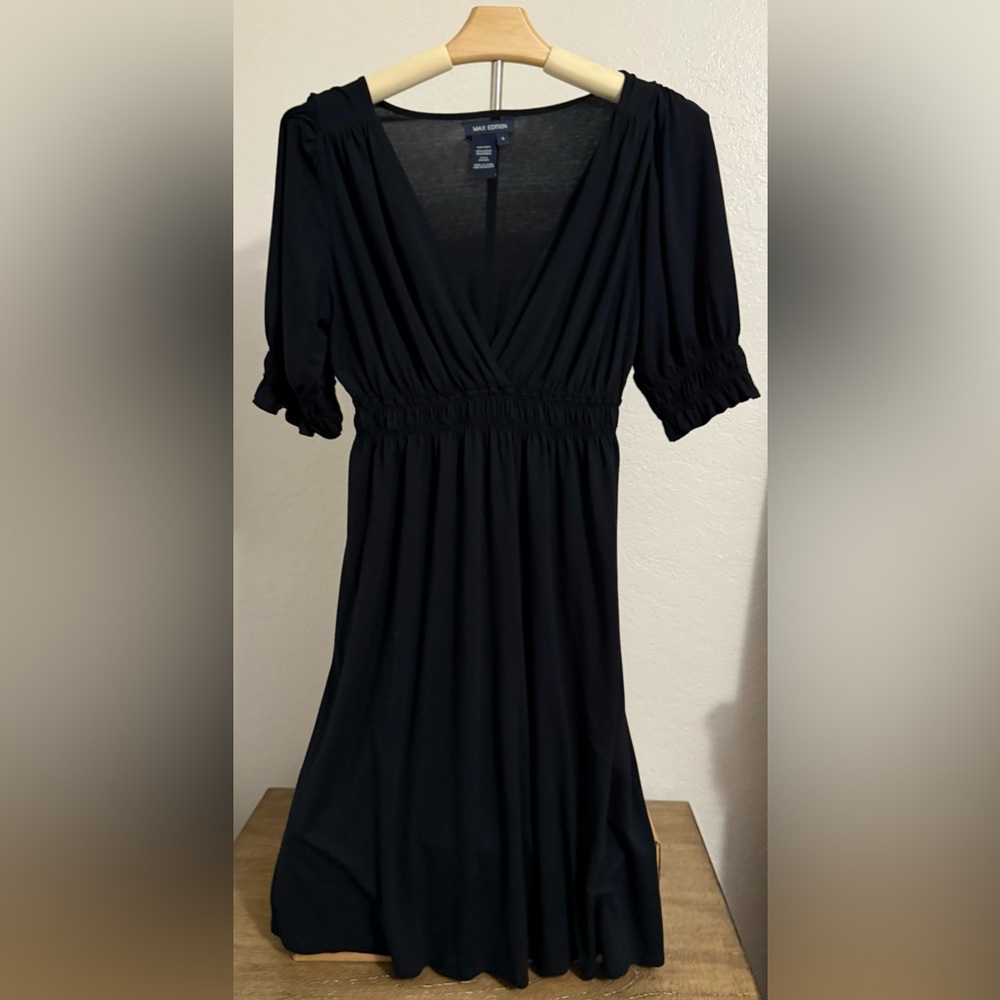 5 for $20 Deal- Max Edition Classic Staple Black Dress- Size Small